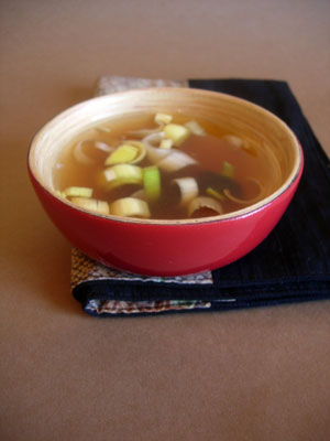 Soupe Miso traditionnelle