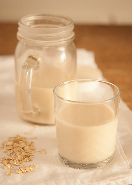 Lait d'avoine fait maison